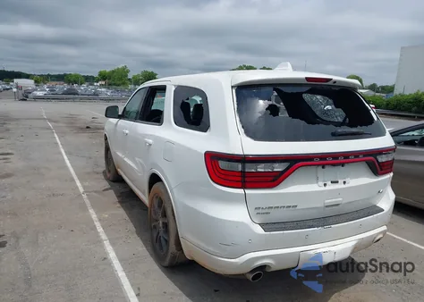 2015 Dodge Durango R/T из США, поврежденный, VIN 1C4SDJCT4FC938647